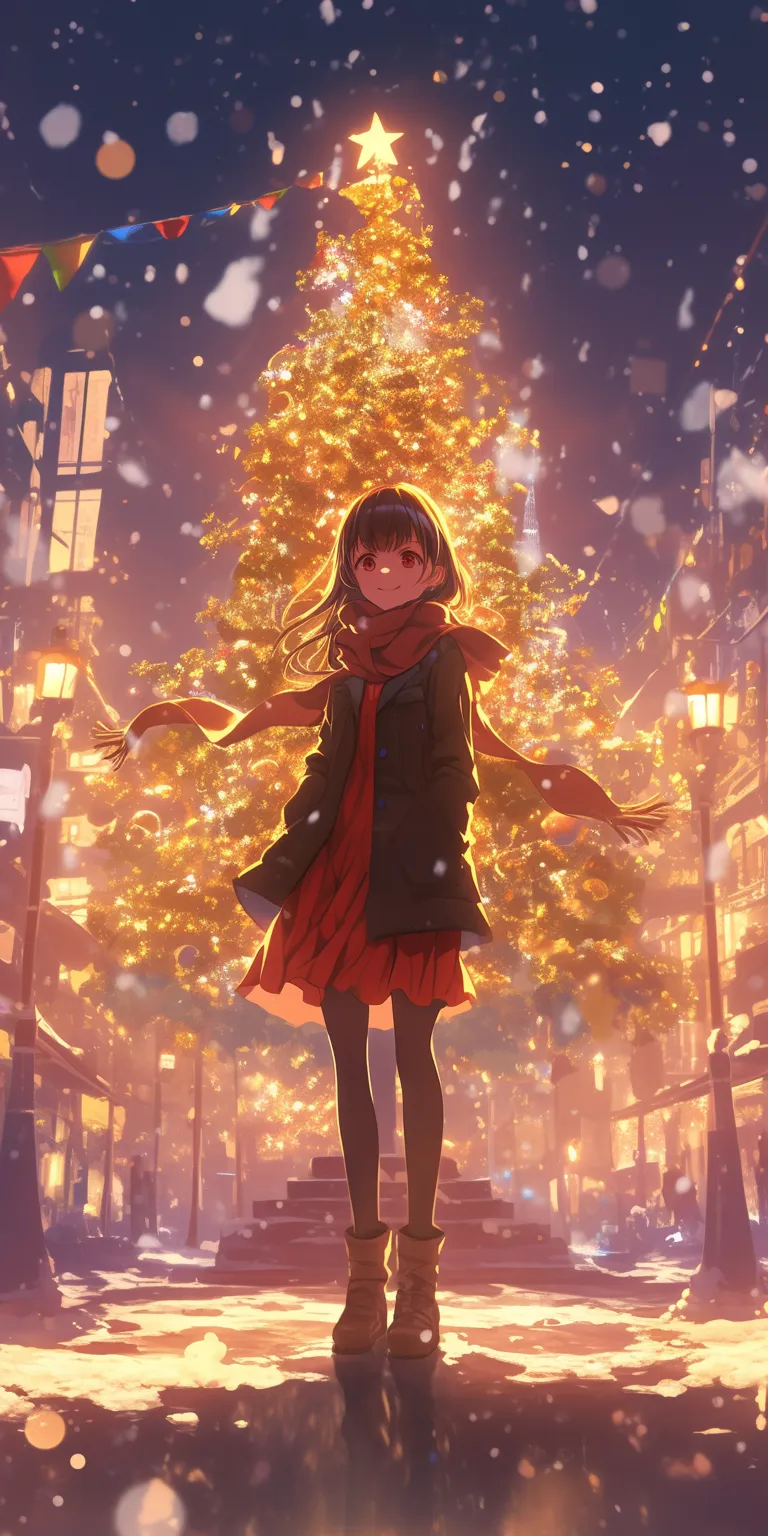 christmas screensaver free nishimiya, hyouka, mirai, winter, noragami