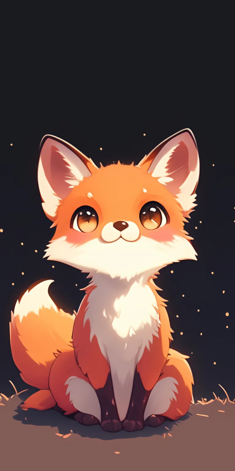 cute fox wallpaper fox, kurama, kimi, orange, hamtaro