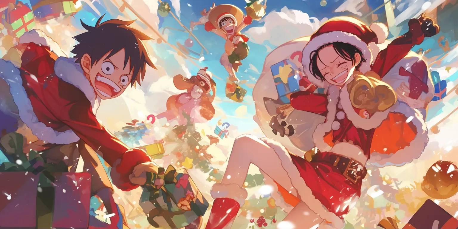 one piece christmas wallpaper luffy, christmas, xmas, wano, noragami