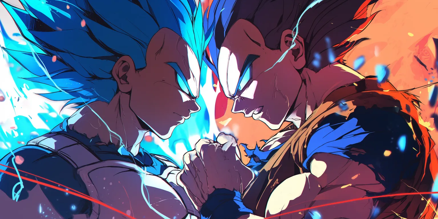 goku and vegeta wallpaper 4k rasengan, vegeta, dbz, dragonball, punch