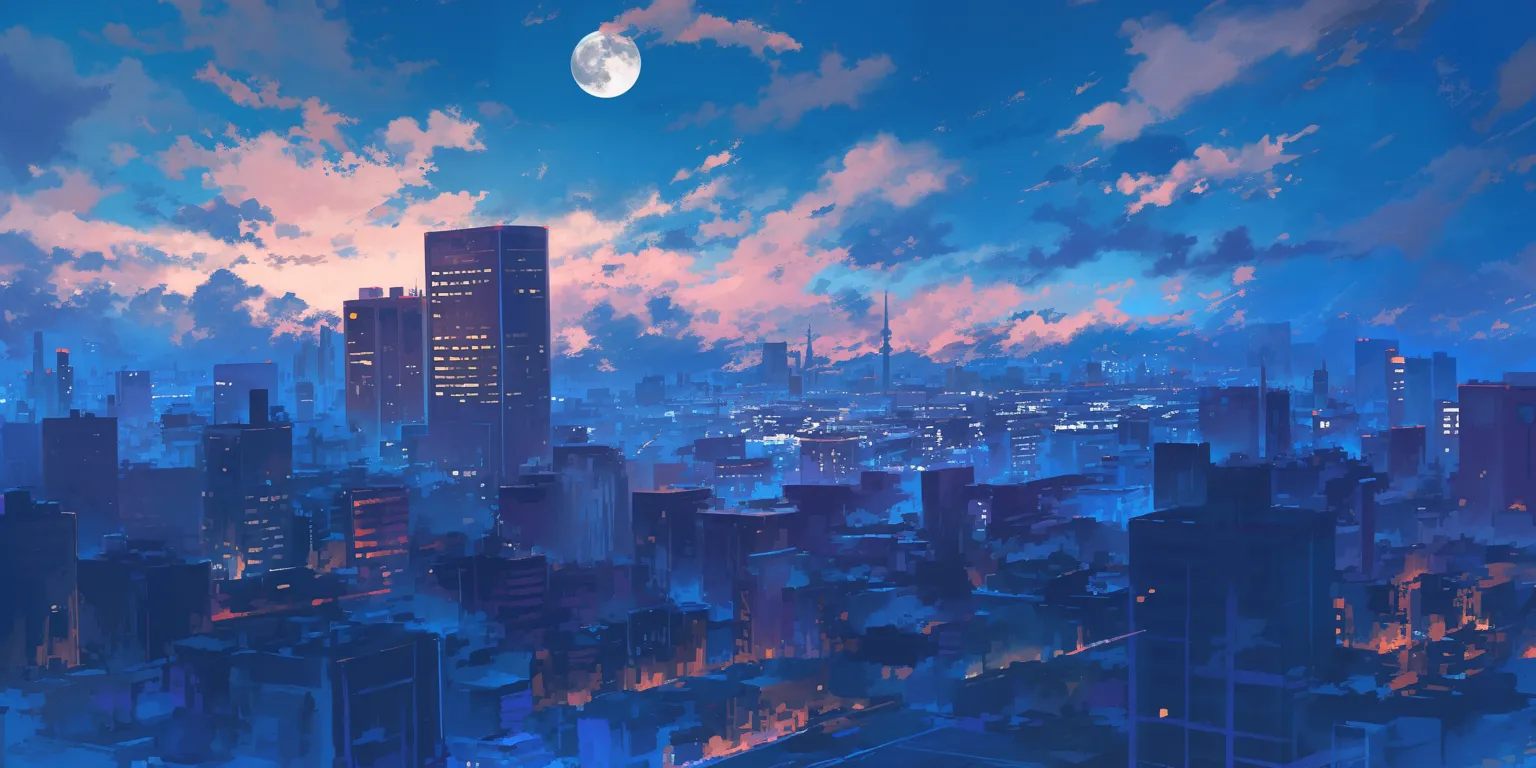free anime wallpaper 3440x1440, noragami, ciel, flcl, city