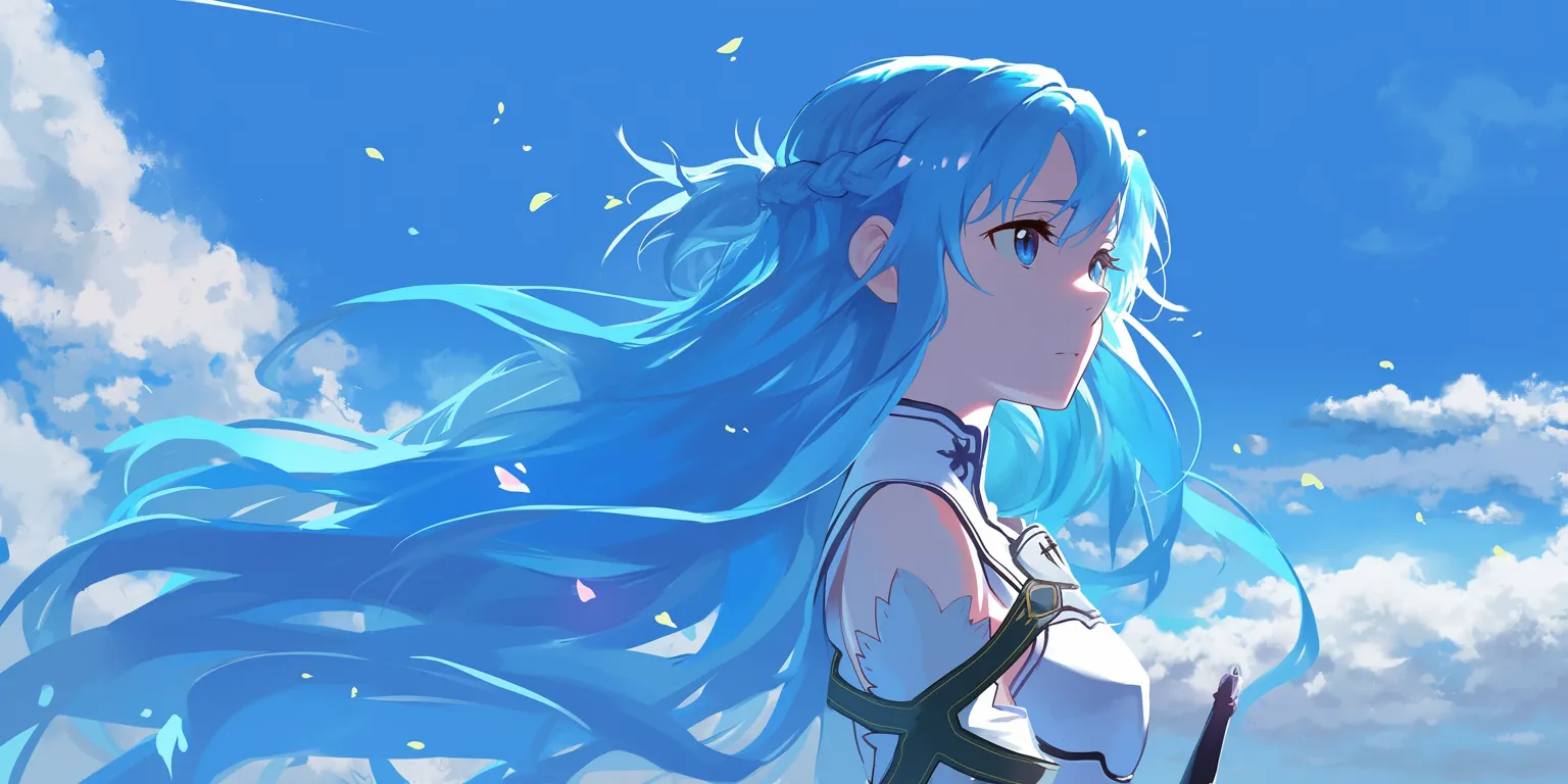 sword art online wallpaper phone aqua, sao, miku, hatsune, asuna