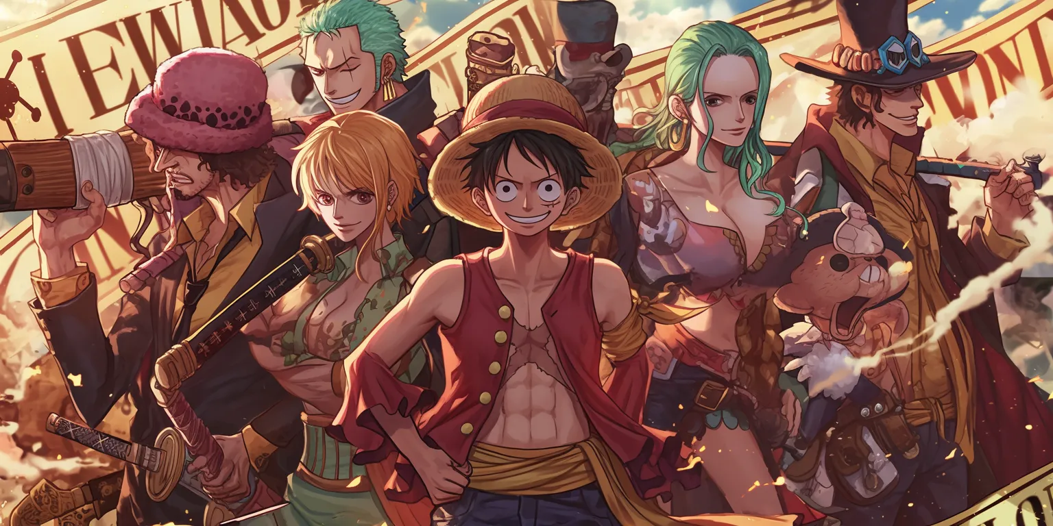 one piece wanted poster wallpaper wano, zoro, sabo, luffy, whitebeard