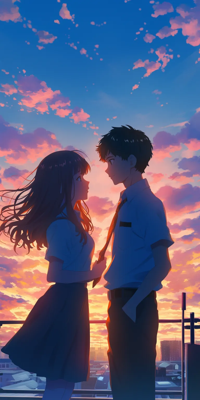 anime couple photos hyouka, ghibli, sky, flcl, evangelion