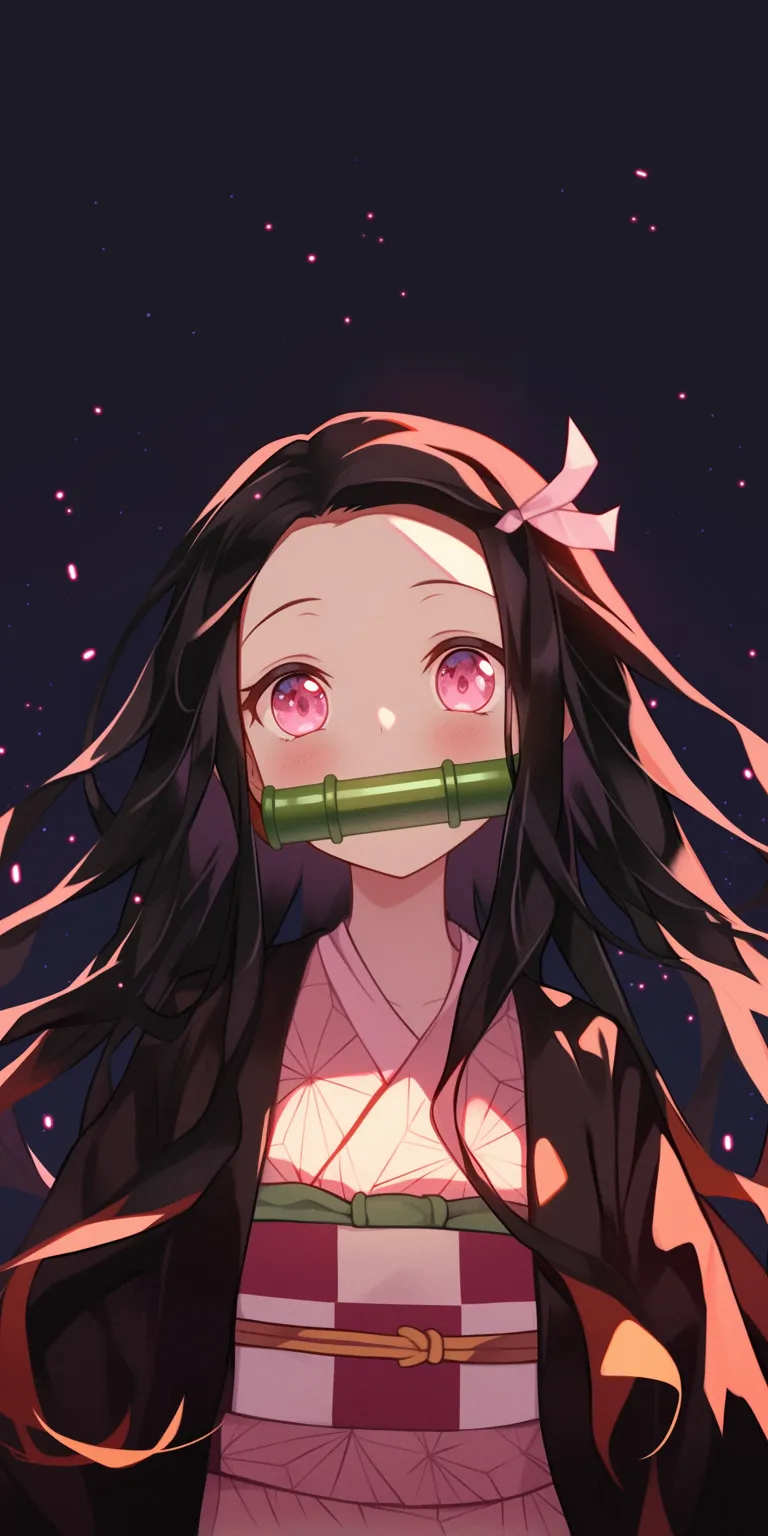 nezuko wallpaper cute nezuko, hyouka, illumi, kaguya, kimetsu