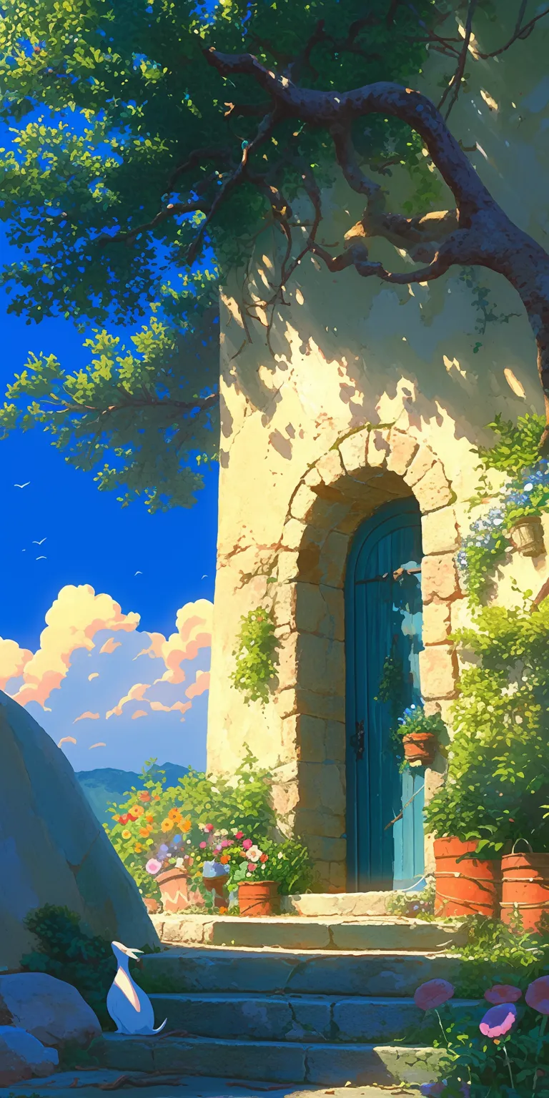 studio ghibli background ghibli, evergarden, gate, mononoke, backgrounds