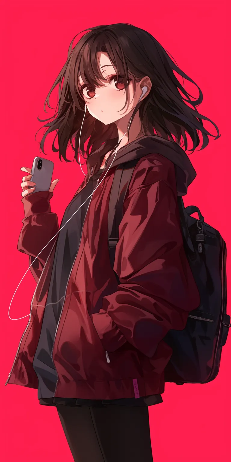 lively wallpaper anime yumeko, juuzou, akame, lockscreen, phone