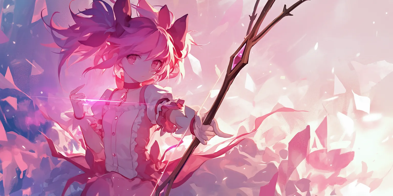 madoka wallpaper madoka, shinobu, rem, 1920x1080, annie