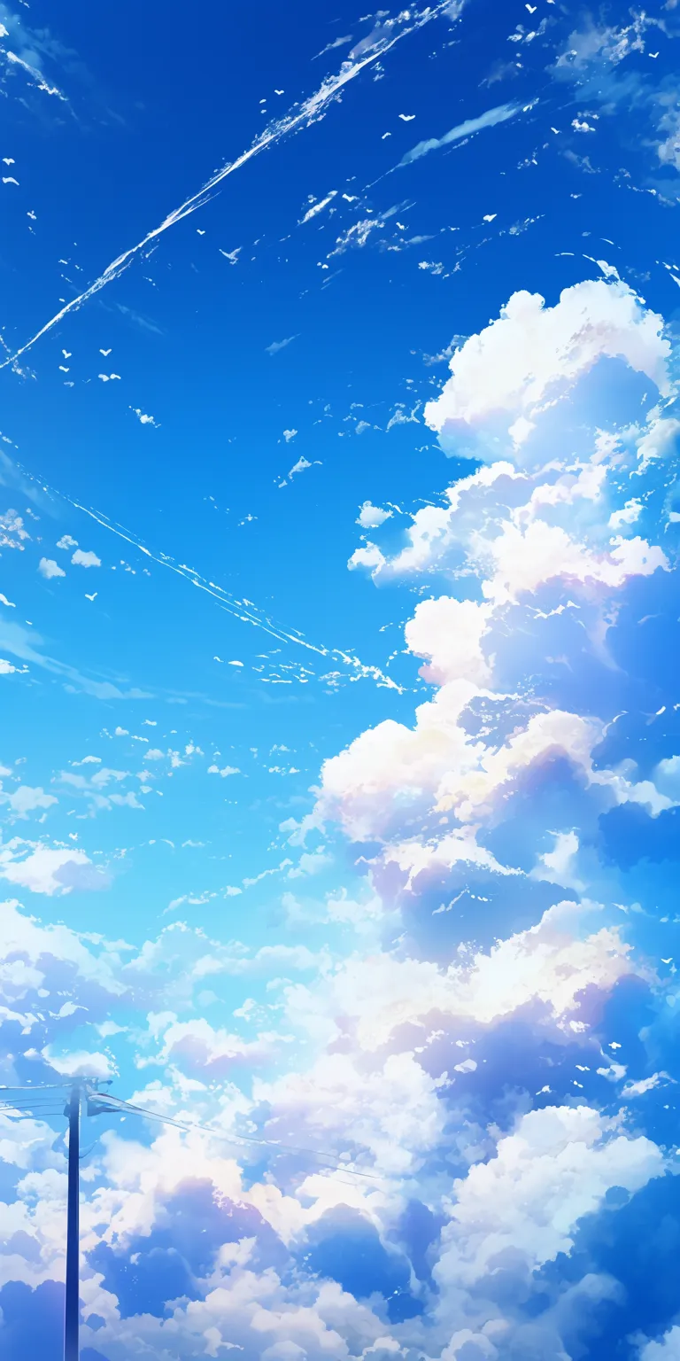 anime sky wallpaper sky, ciel, 2560x1440, 3440x1440, background