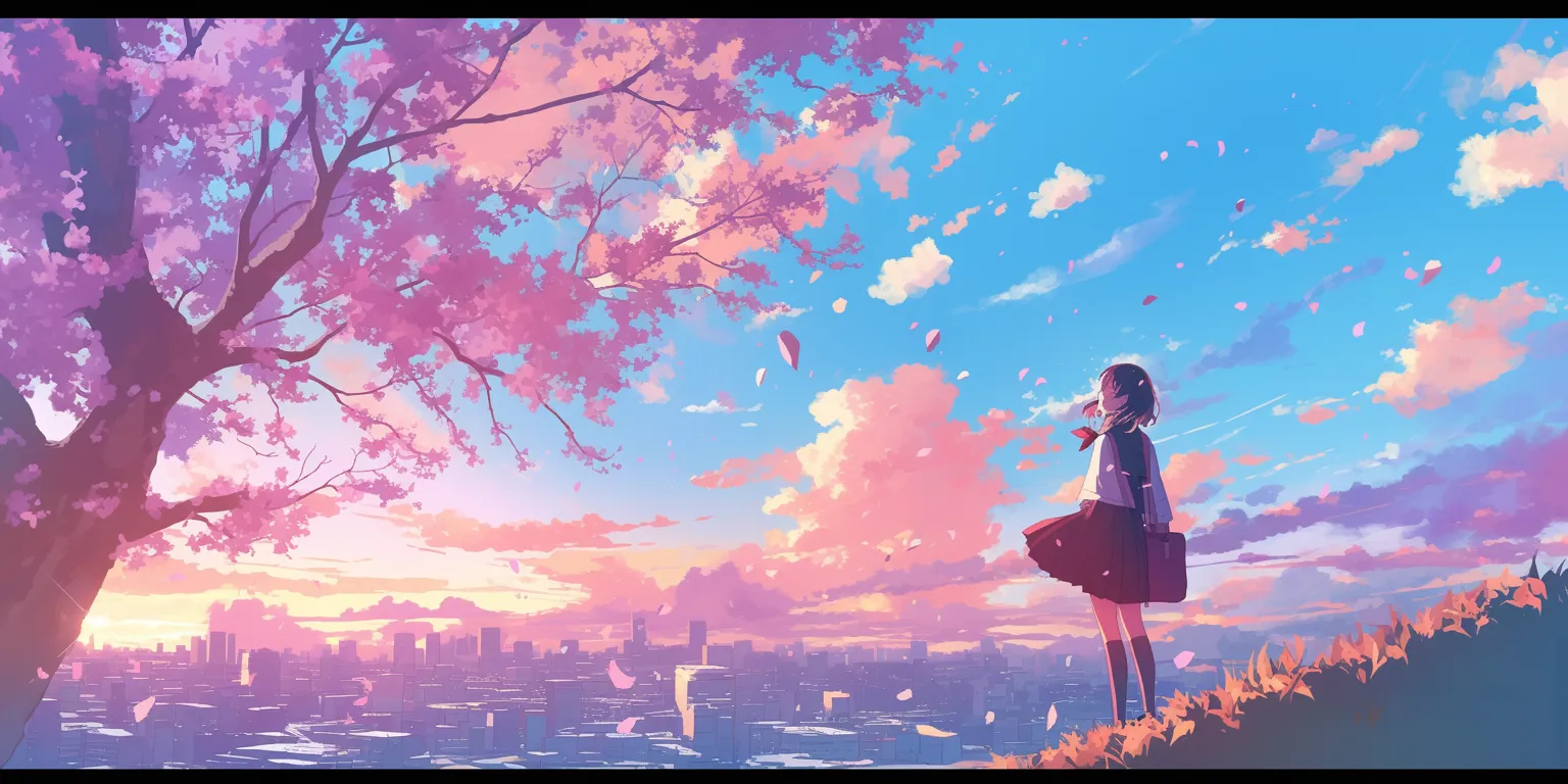 anime funny wallpaper wonderland, 1920x1080, 2560x1440, scenery, sakura