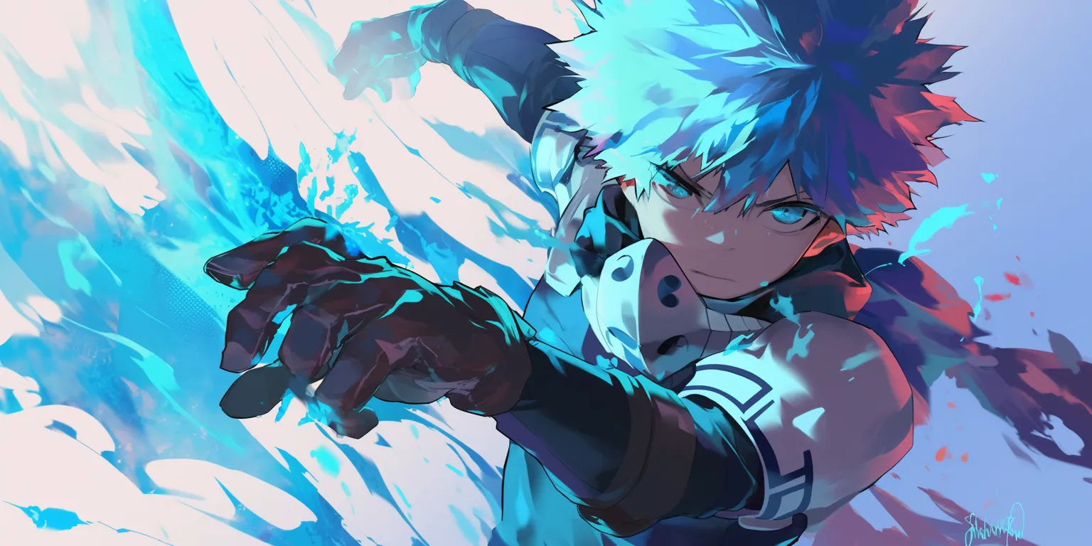 wallpaper mha killua, aqua, todoroki, kaneki, asta