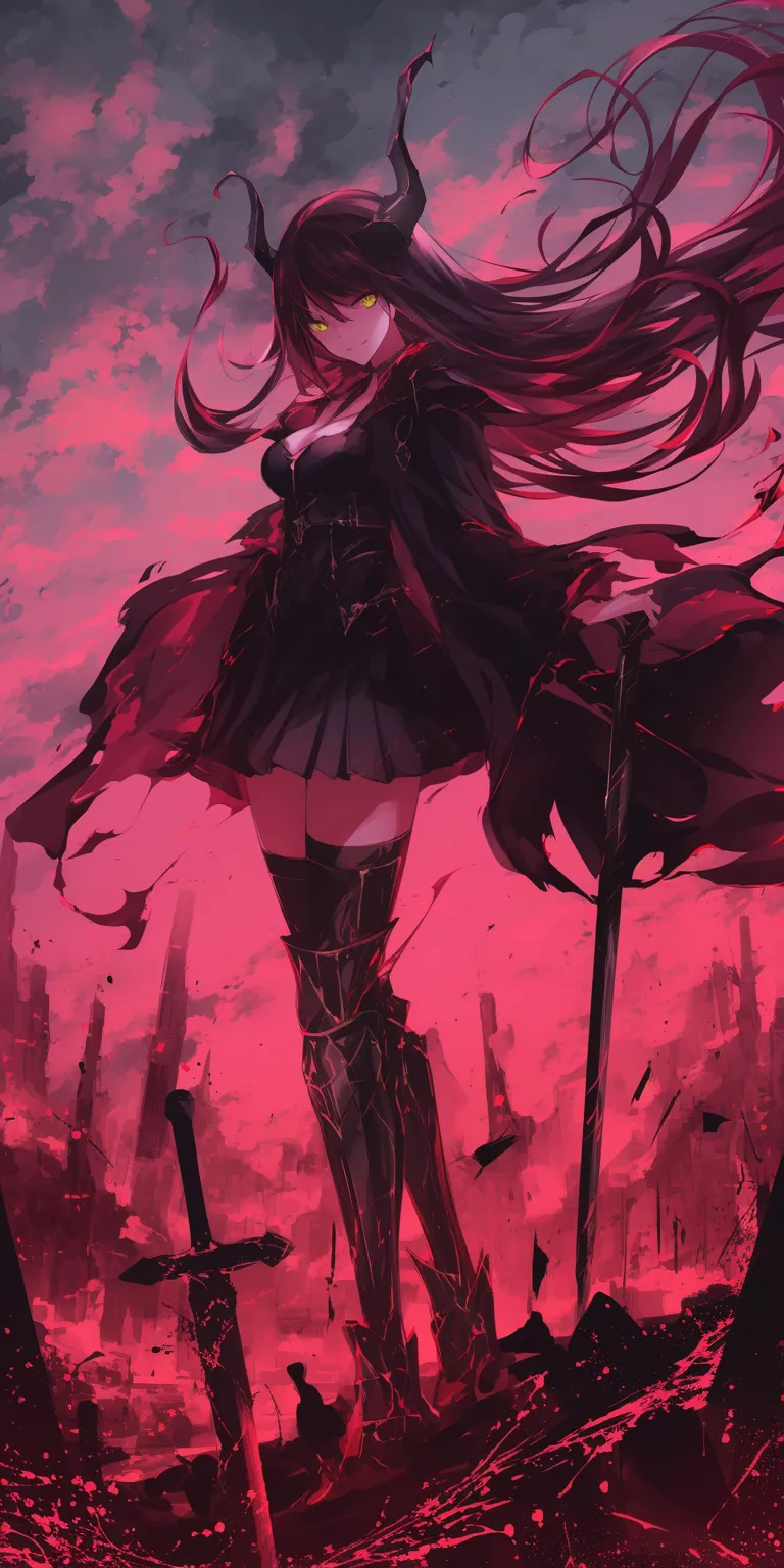 anime wallpaper iphone 4k rwby, akame, yumeko, akatsuki, sao