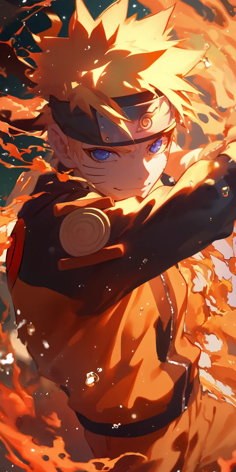 anime naruto uzumaki hinata, minato, orange, sabo, flare