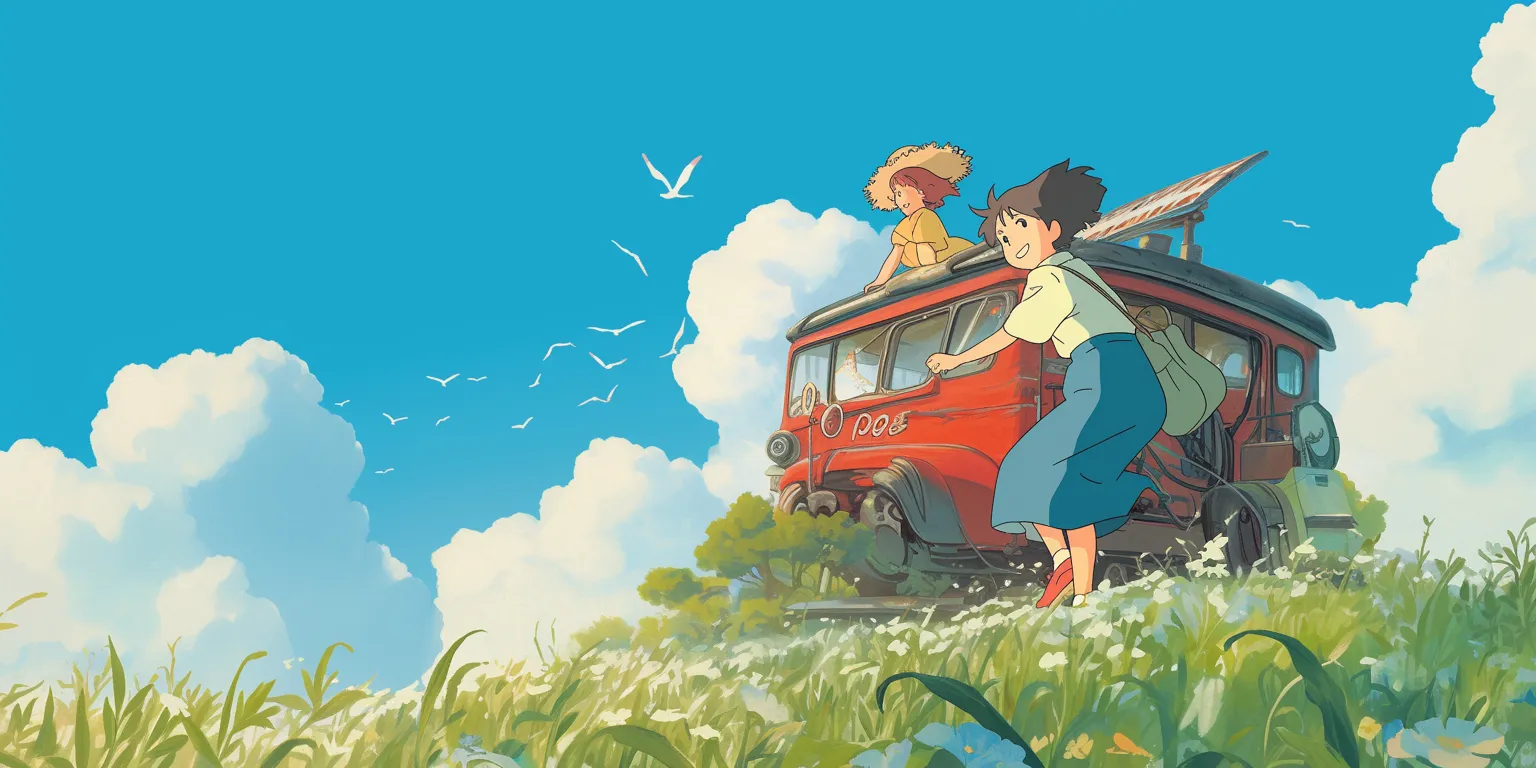 studio ghibli ipad wallpaper ghibli, flcl, champloo, ponyo, mushishi