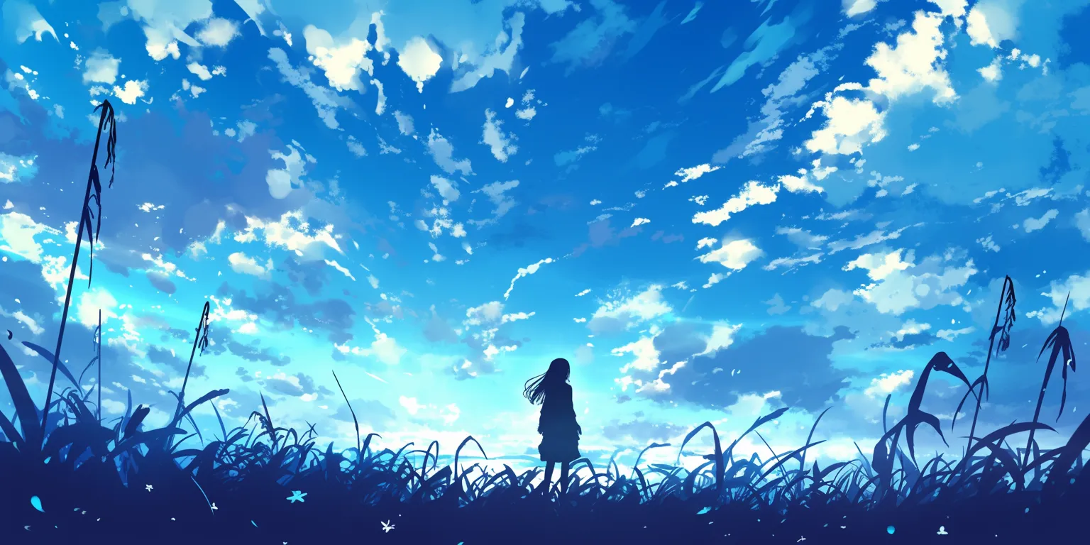 best anime wallpapers sky, ciel, hyouka, 2560x1440, bocchi