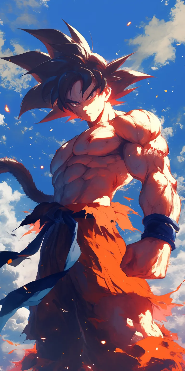 dragon ball 4k wallpaper goku, rengoku, vegeta, dbz, dragonball