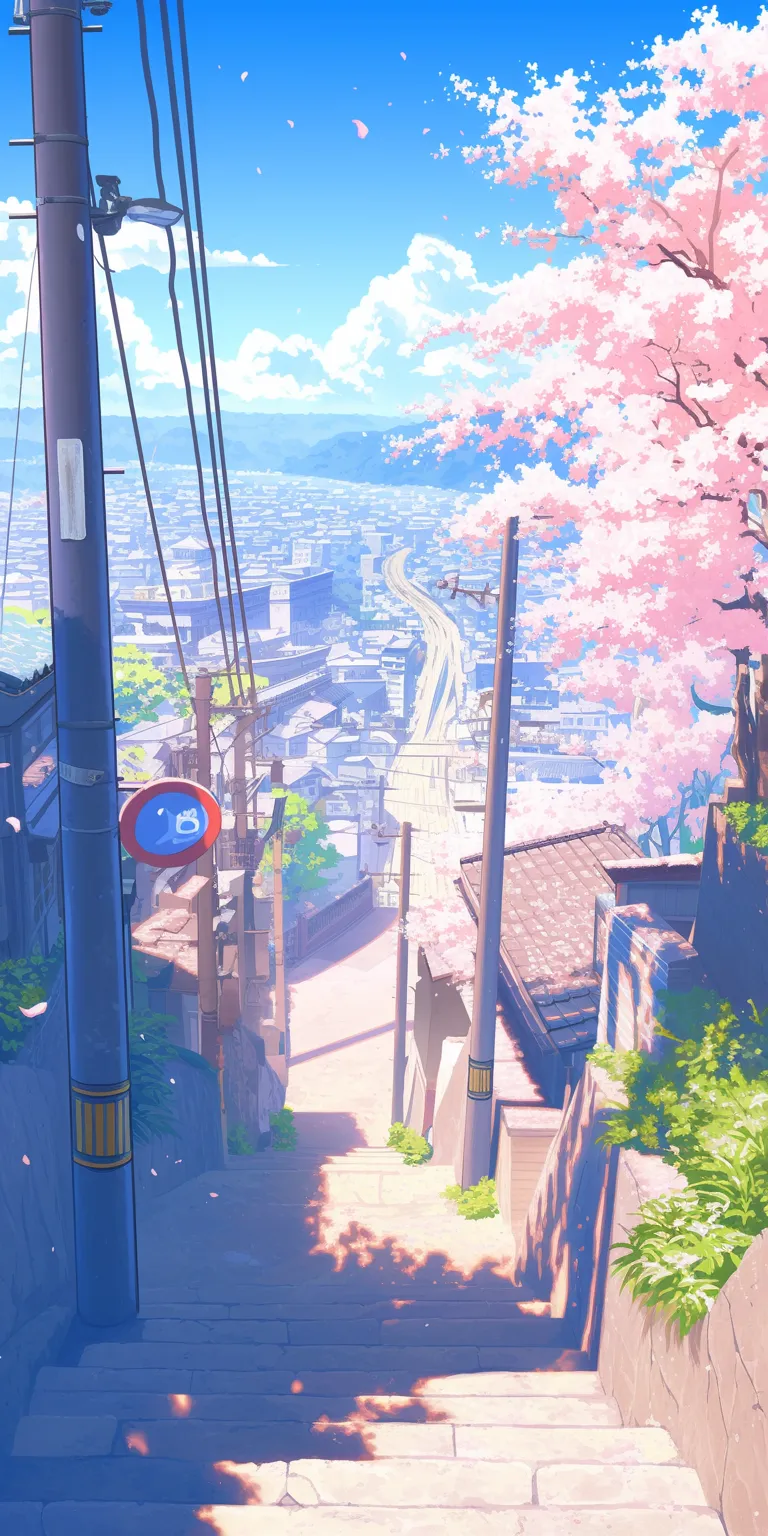 aesthetic anime background sakura, 3440x1440, ghibli, japan, 2560x1440