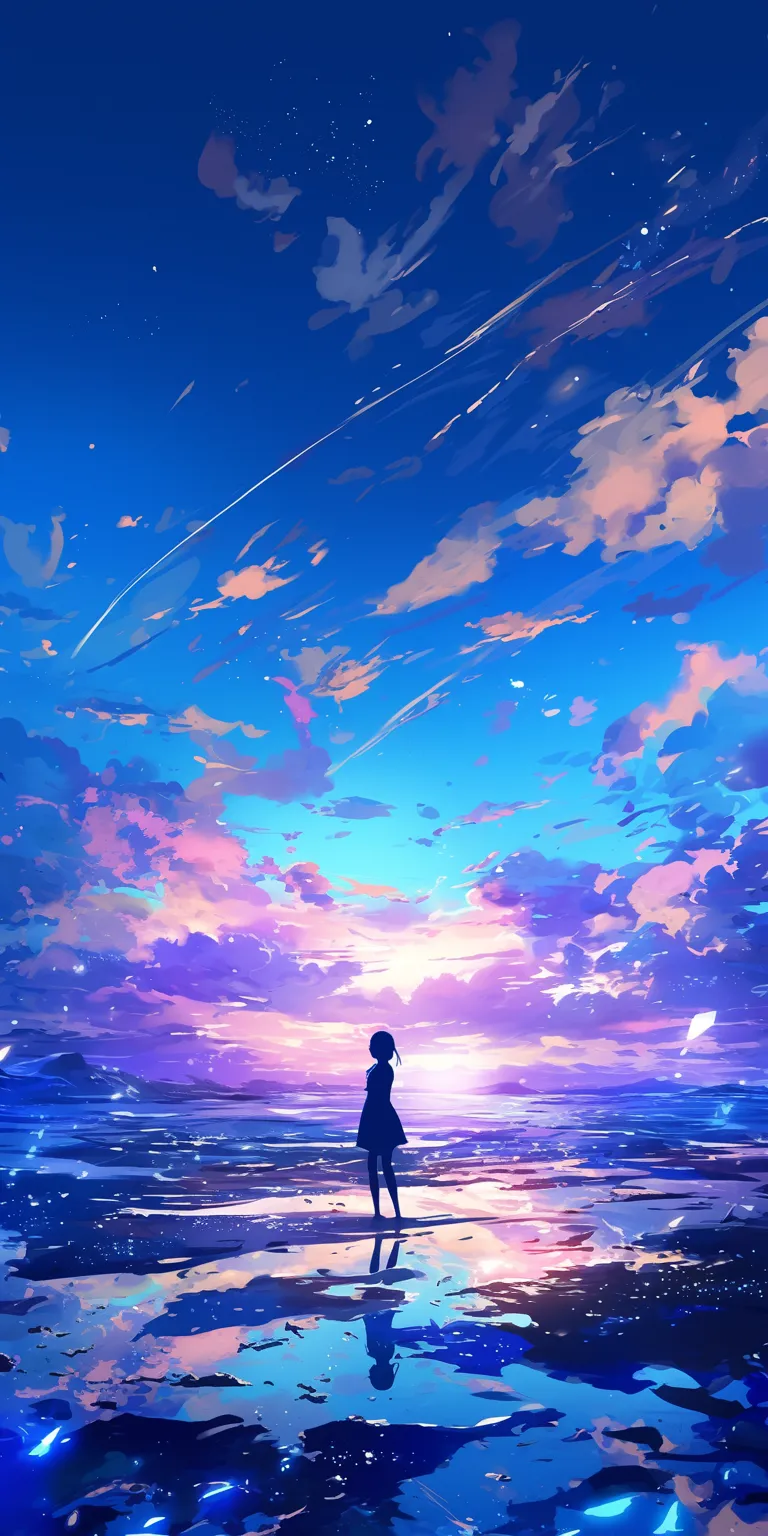 anime wallpaper for ipad sky, ocean, noragami, hyouka, haru