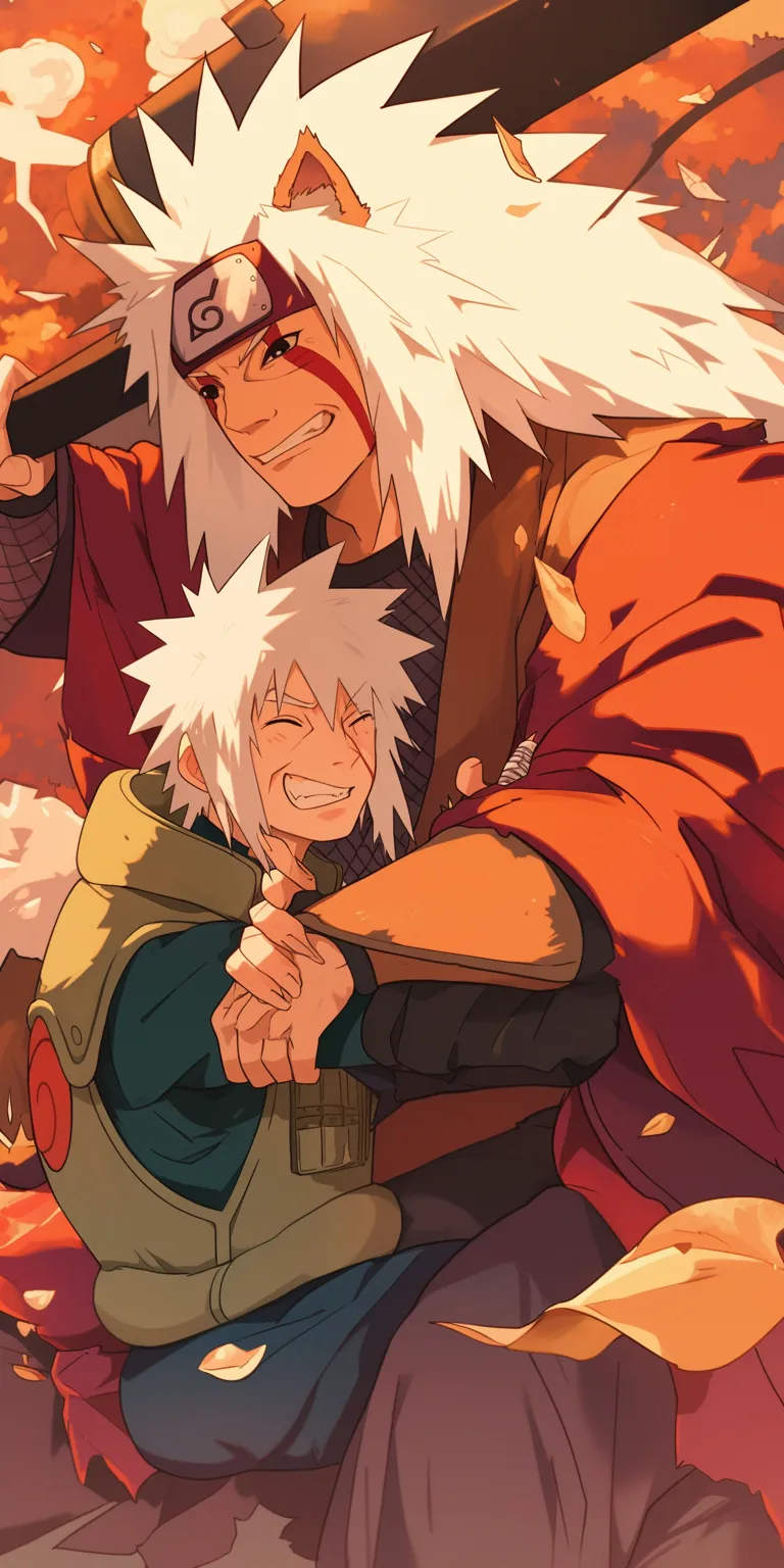 jiraiya and naruto wallpaper jiraiya, hokage, madara, shippuden, konoha