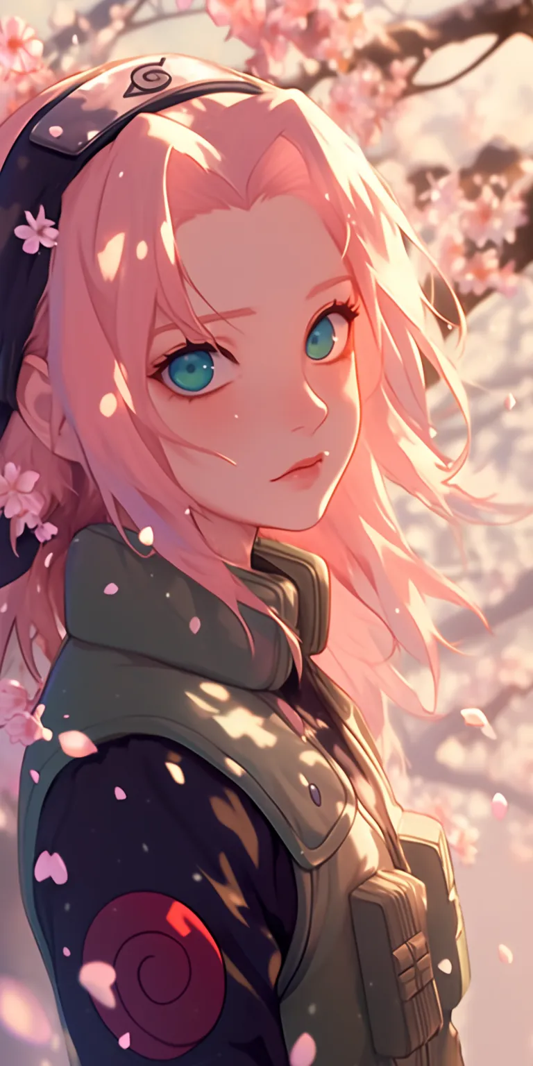 naruto sakura wallpaper sakura, hinata, hiro, yuru, konoha