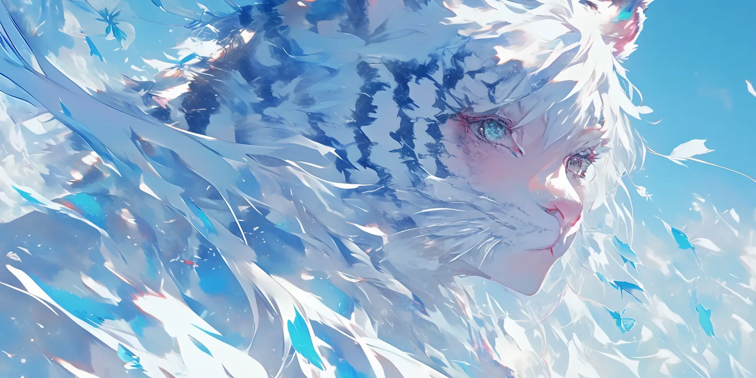 white tiger anime 2560x1440, 1920x1080, inuyasha, 3440x1440, winter