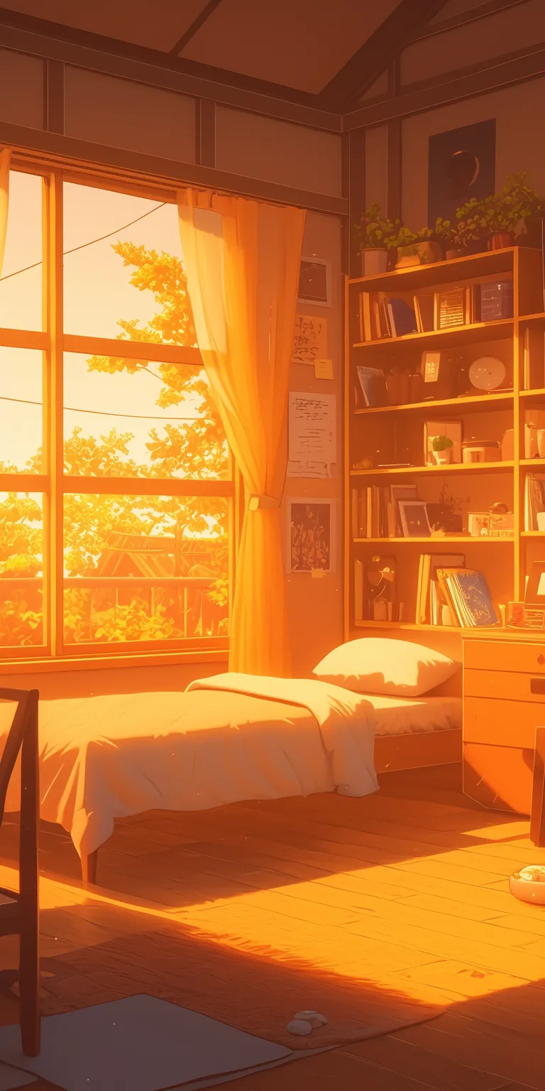 anime bed background room, bedroom, lofi, backgrounds, nook