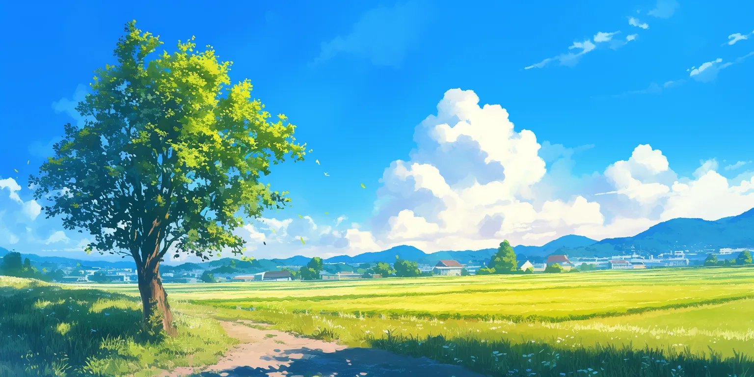 interactive backgrounds 3440x1440, 2560x1440, ghibli, yuru, yuujinchou