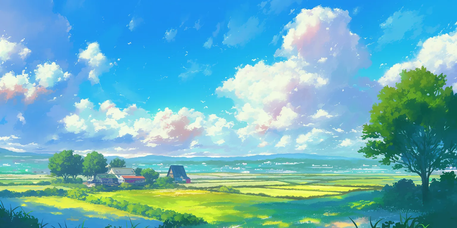 best cartoon wallpaper ghibli, 2560x1440, 3440x1440, scenery, landscape