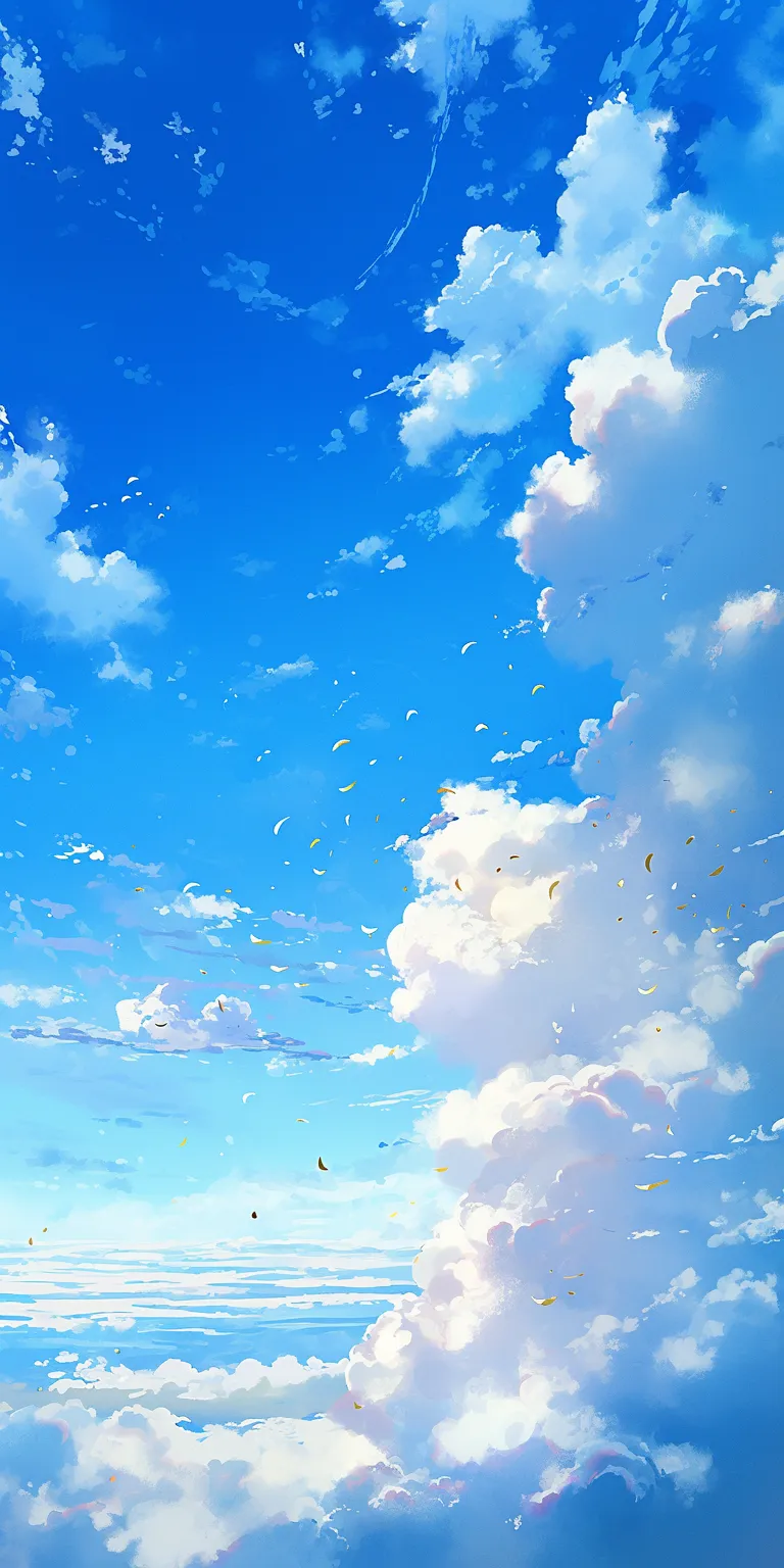 anime background sky, ciel, 2560x1440, 1920x1080, 3440x1440