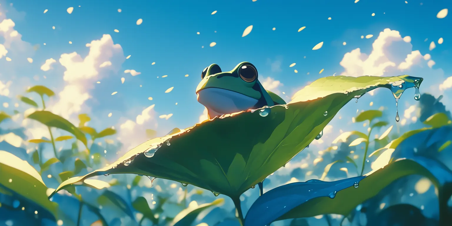 frog cute wallpaper frog, 2560x1440, 1920x1080, 3440x1440, ghibli