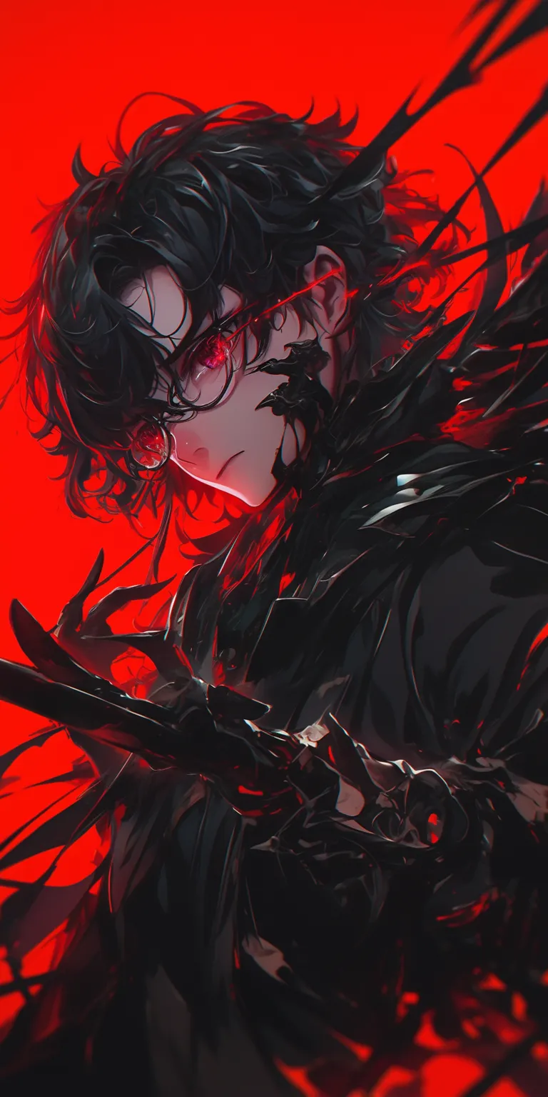 wallpaper anime dark alucard, akame, devil, demonslayer, ryuk