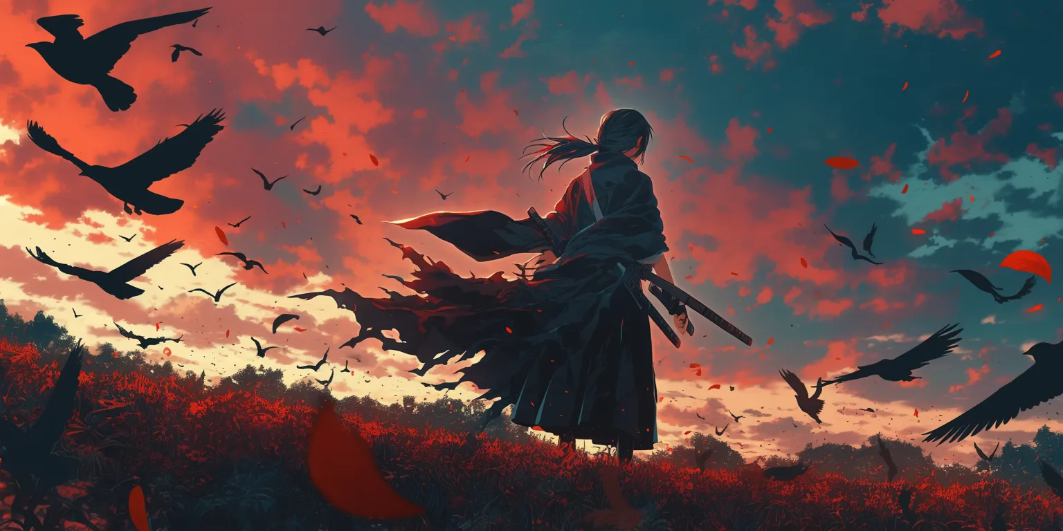 itachi background kenshin, samurai, akatsuki, evergarden