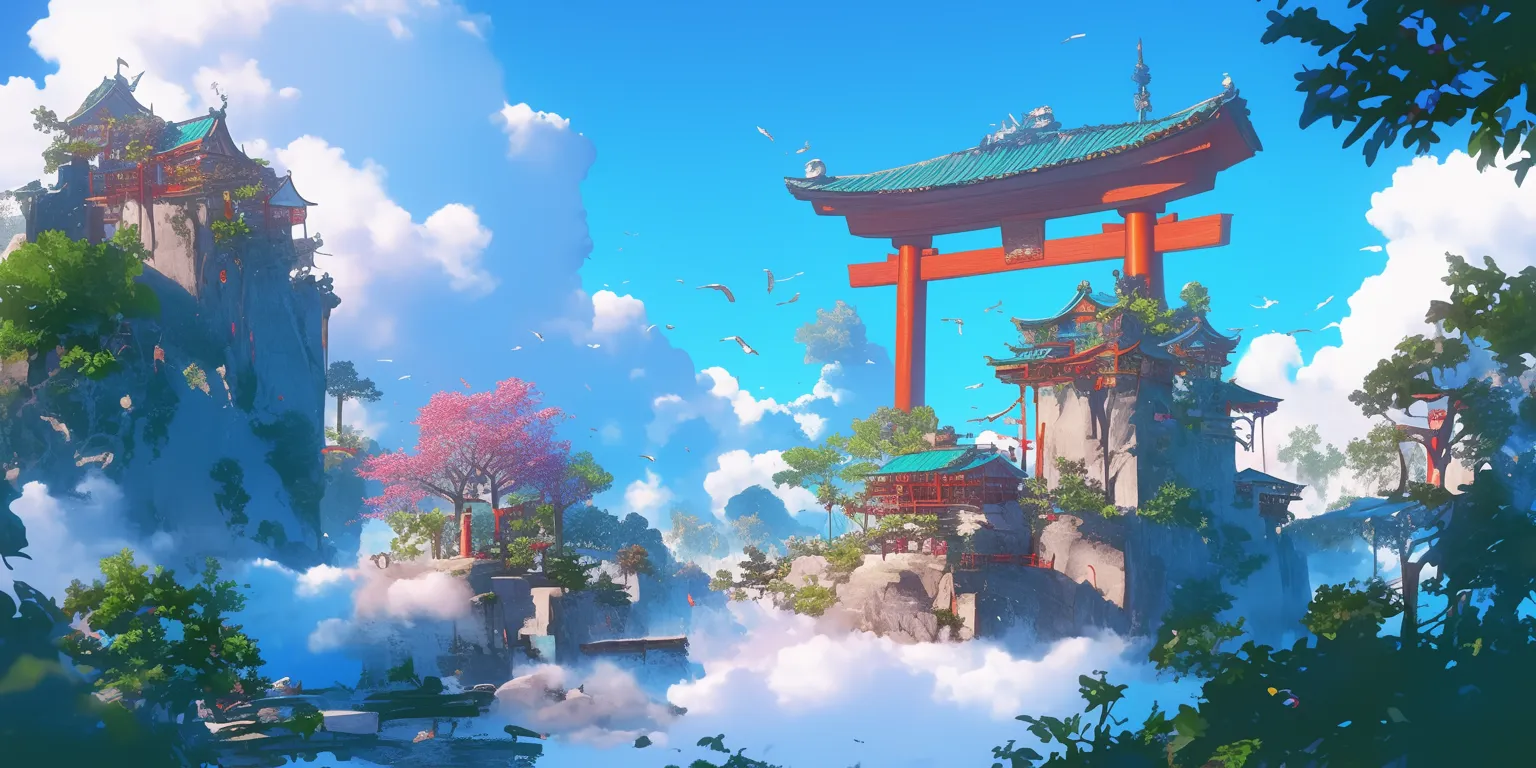 studio ghibli aesthetic wallpaper evergarden, ghibli, kamisama, sakura, japan