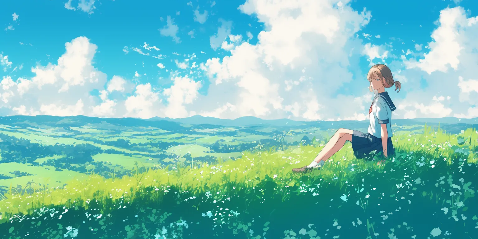 anime wallpaper for laptop scenery, natsume, background, yuru, yuujinchou