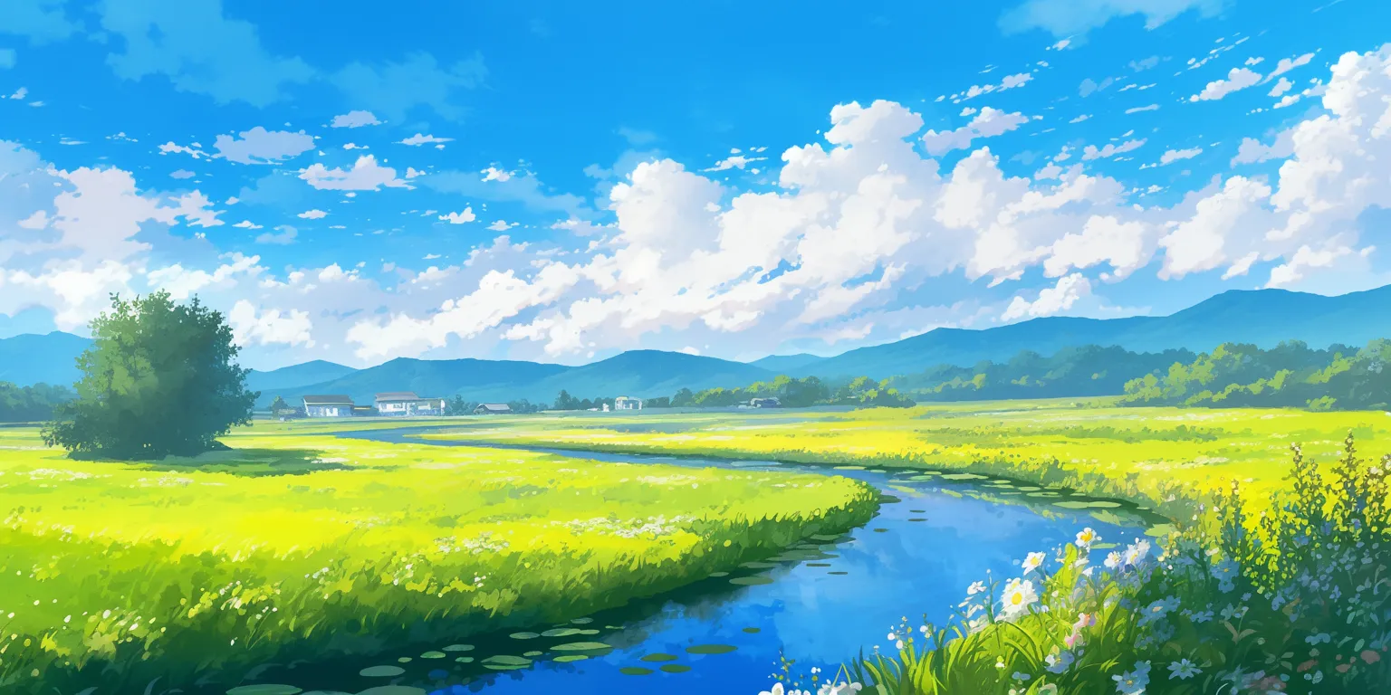 anime background wallpaper evergarden, landscape, scenery, ghibli, 2560x1440