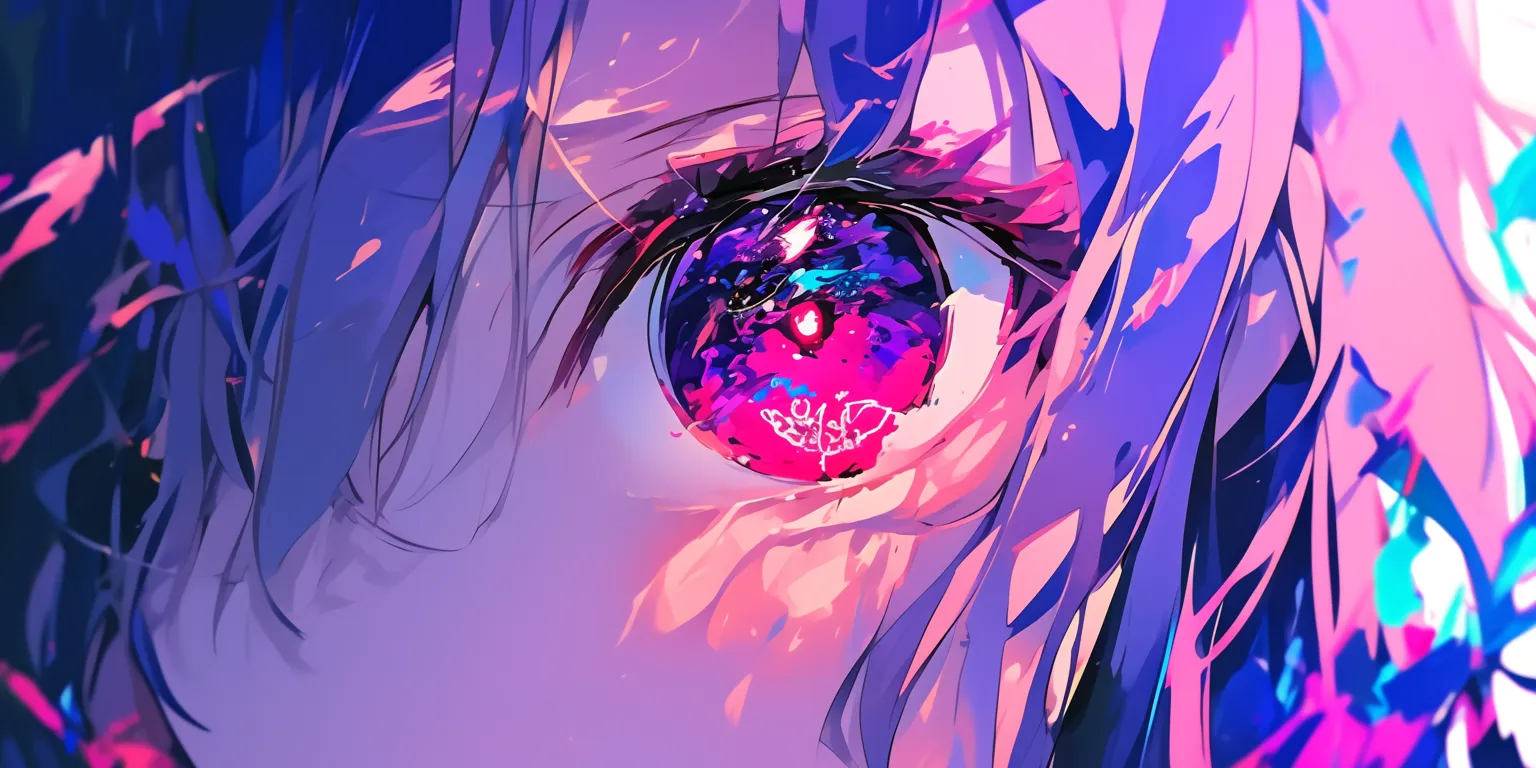 simple anime wallpaper eyes, eye's, 2560x1440, tomori, ciel