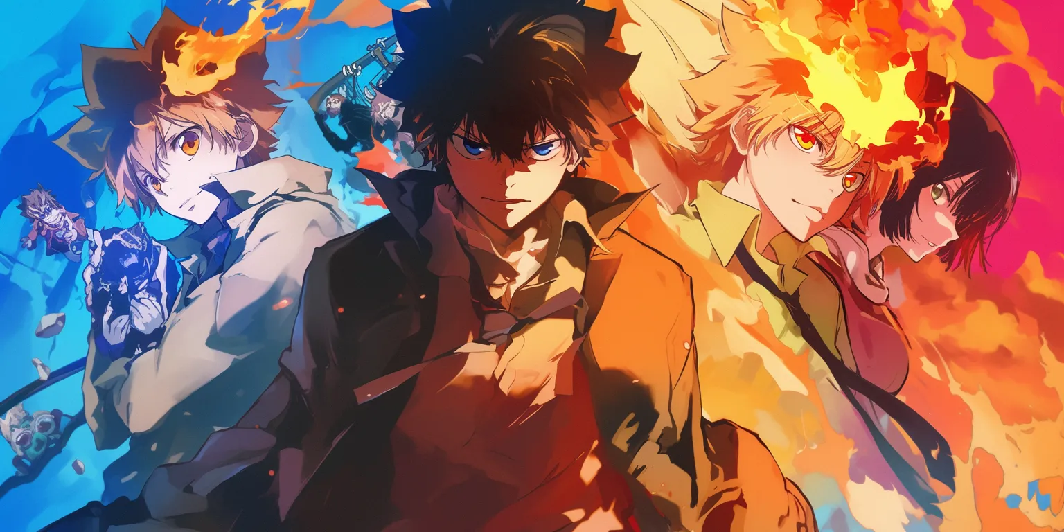 katekyo hitman reborn wallpaper bnha, gurren, mob, howl's, bleach