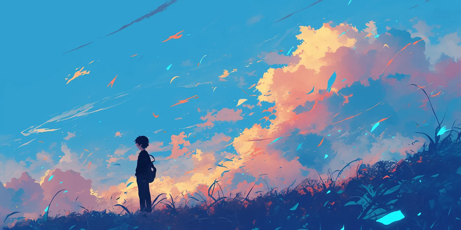 moving anime wallpaper ghibli, sky, champloo, mushishi, ciel