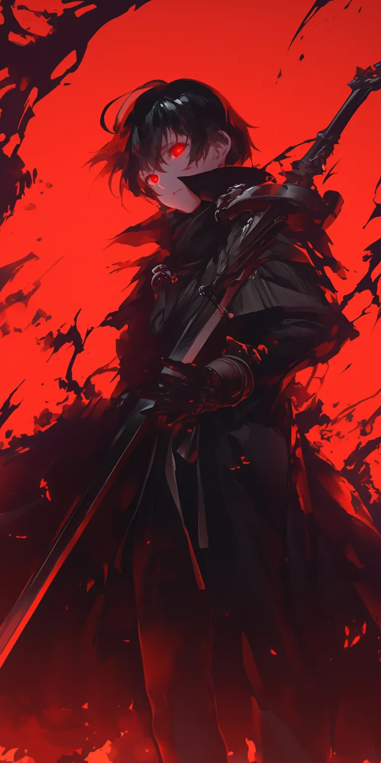 dark anime wallpaper 4k alucard, hellsing, overlord, kirito, akatsuki
