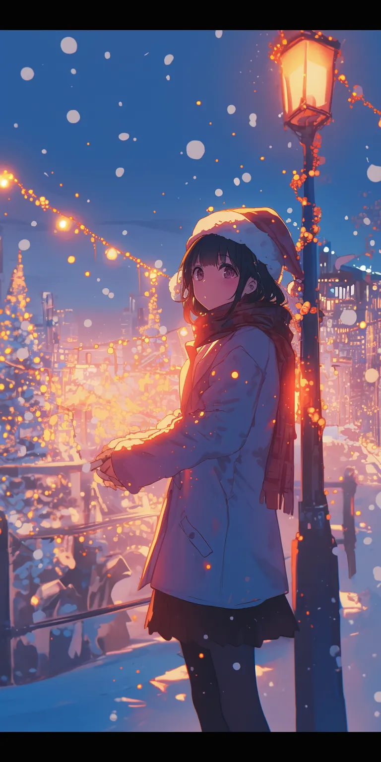 xmas anime wallpaper hyouka, winter, noragami, mirai, yumeko