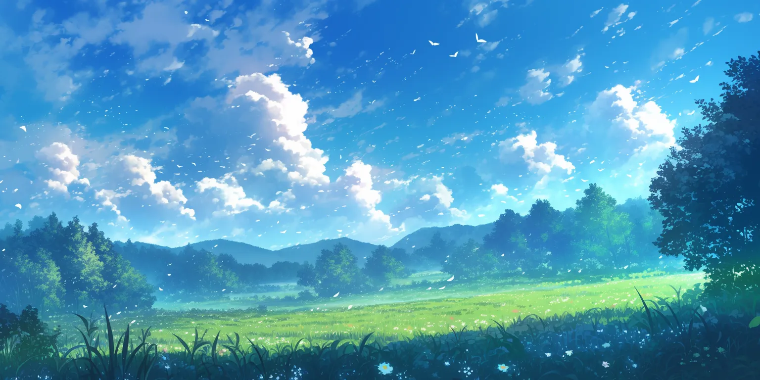 anime backgrounds iphone evergarden, 2560x1440, yuujinchou, scenery, 1920x1080