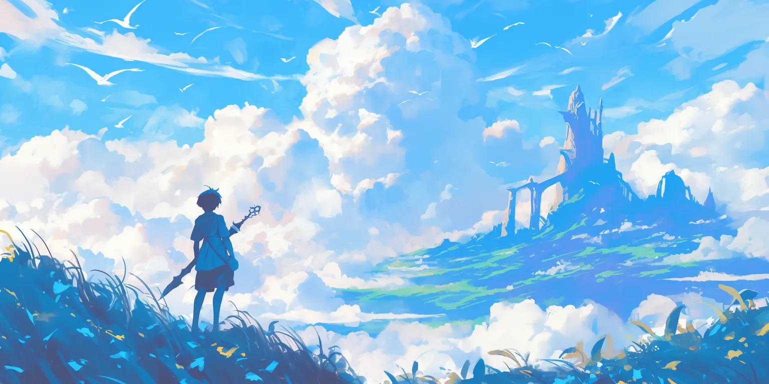 moving wallpapers for pc ghibli, sky, 3440x1440, wonderland, 2560x1440