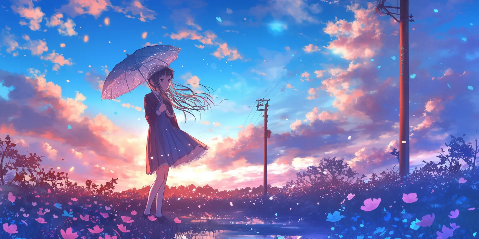 anime wallpaper for laptop ciel, 1920x1080, 2560x1440, sky, wonderland
