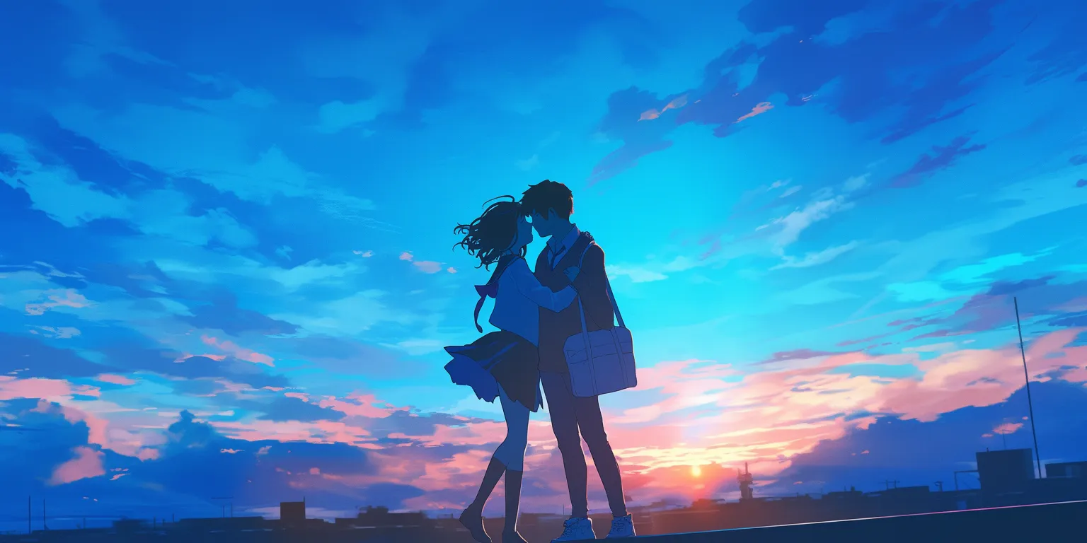 love anime wallpaper flcl, sunset, hyouka, ciel, franxx