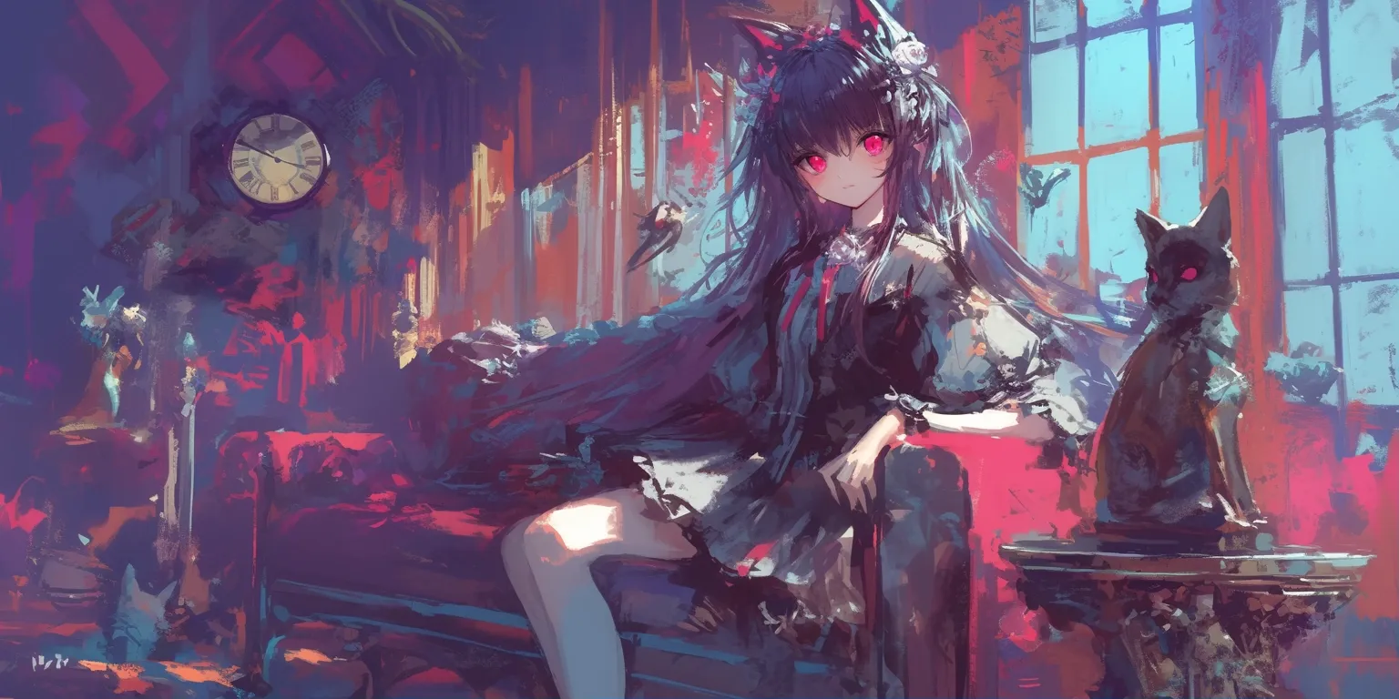 wallpaper cute anime 1920x1080, kakegurui, yumeko, 2560x1440, kuromi