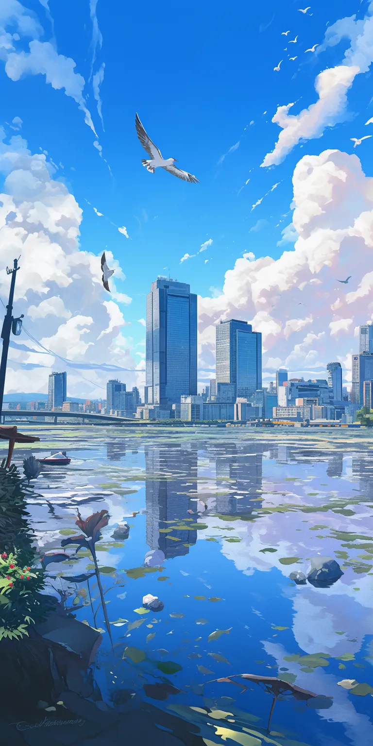 cartoon hd background flcl, 3440x1440, tokyo, ghibli, 1920x1080