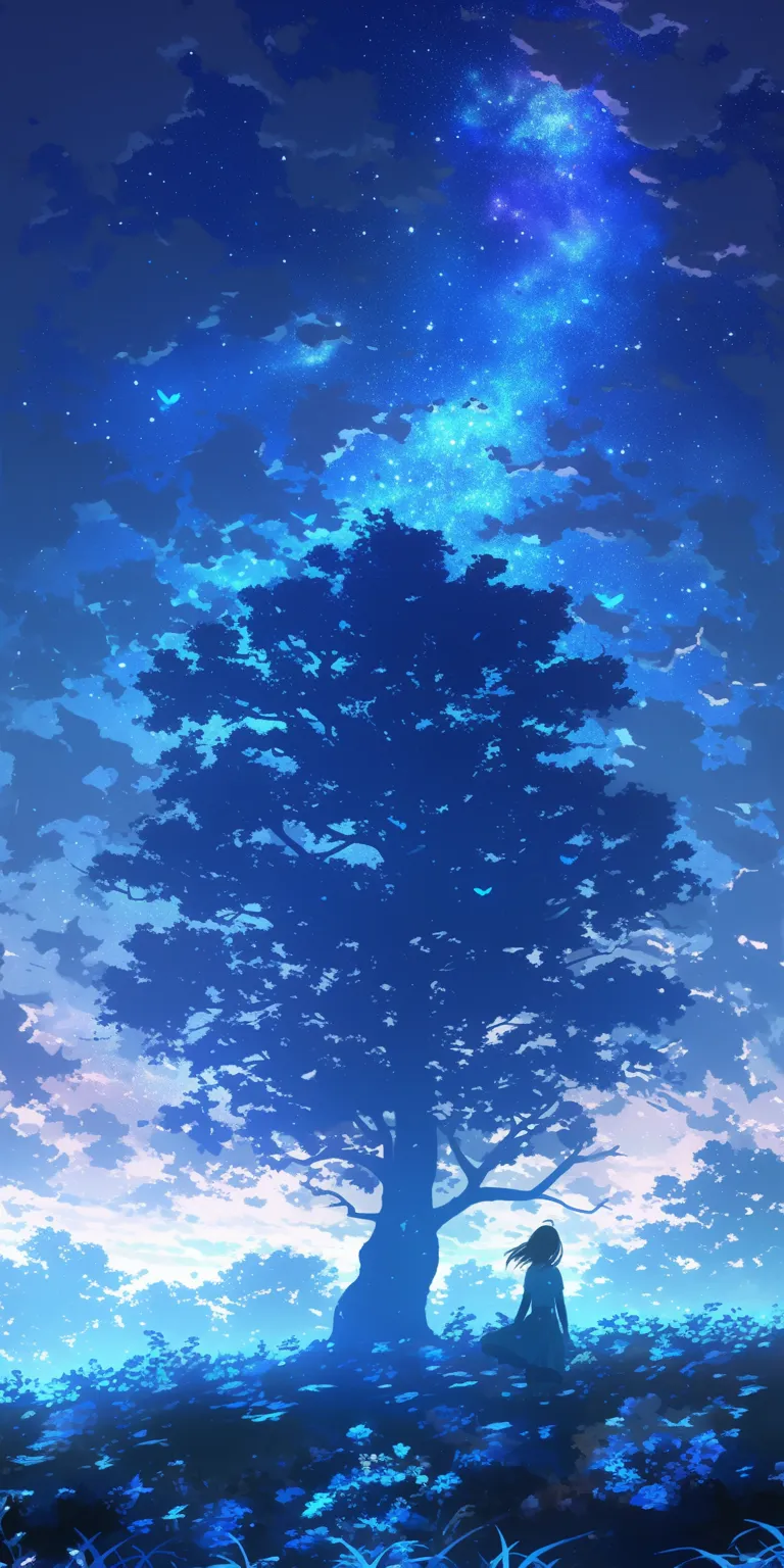 anime forest background sky, evergarden, hyouka, background, mushishi