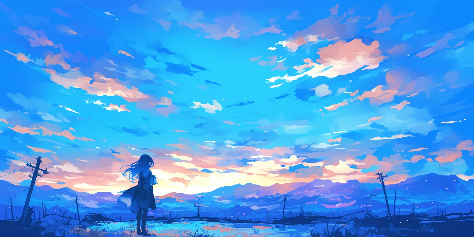 1080p anime wallpaper sky, ciel, 2560x1440, 1920x1080, 3440x1440