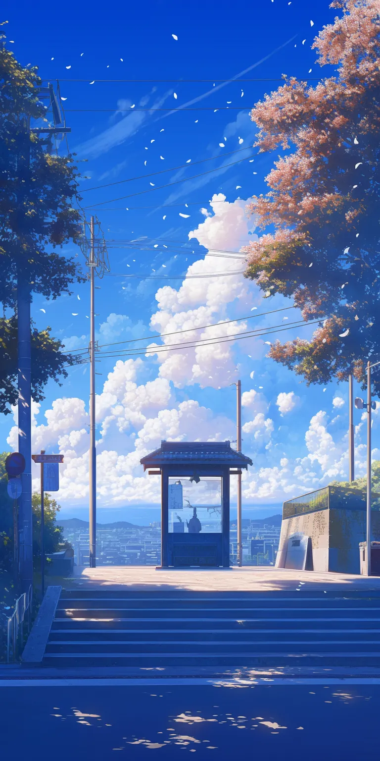 manga panel wallpaper ghibli, sky, lofi, scenery, konosuba