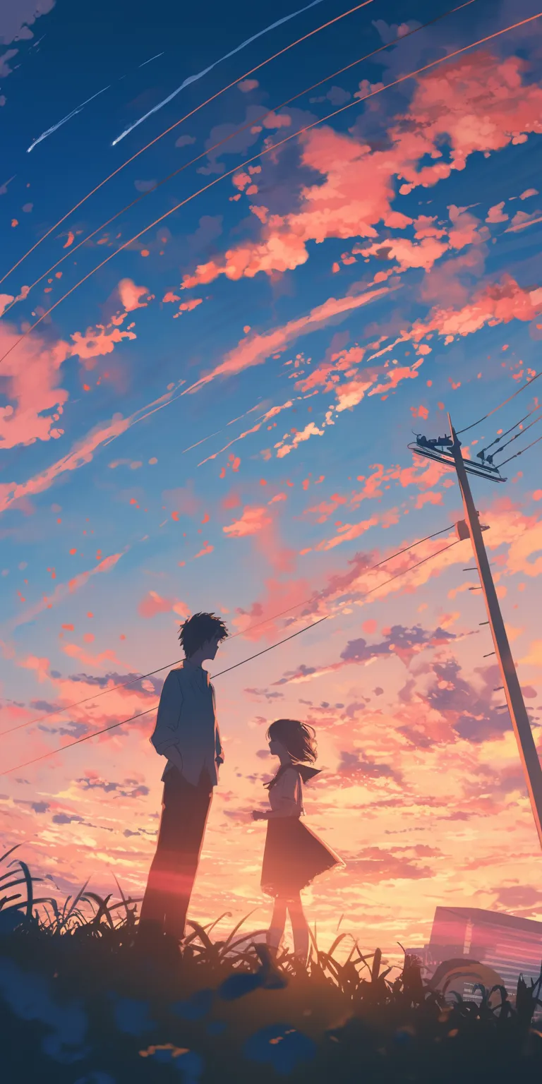 couple anime wallpaper flcl, champloo, sky, hyouka, ghibli